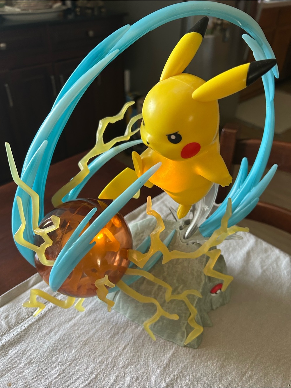 Pikachu Electric Action Figure Toy - Yellow
